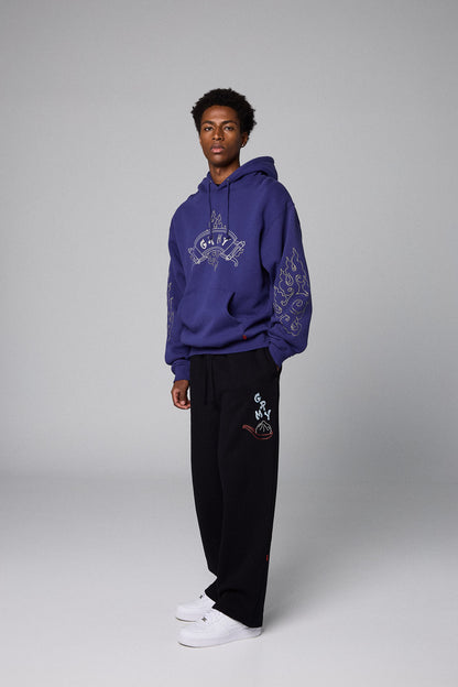 SAMPANS REGULAR HOODIE BLUE