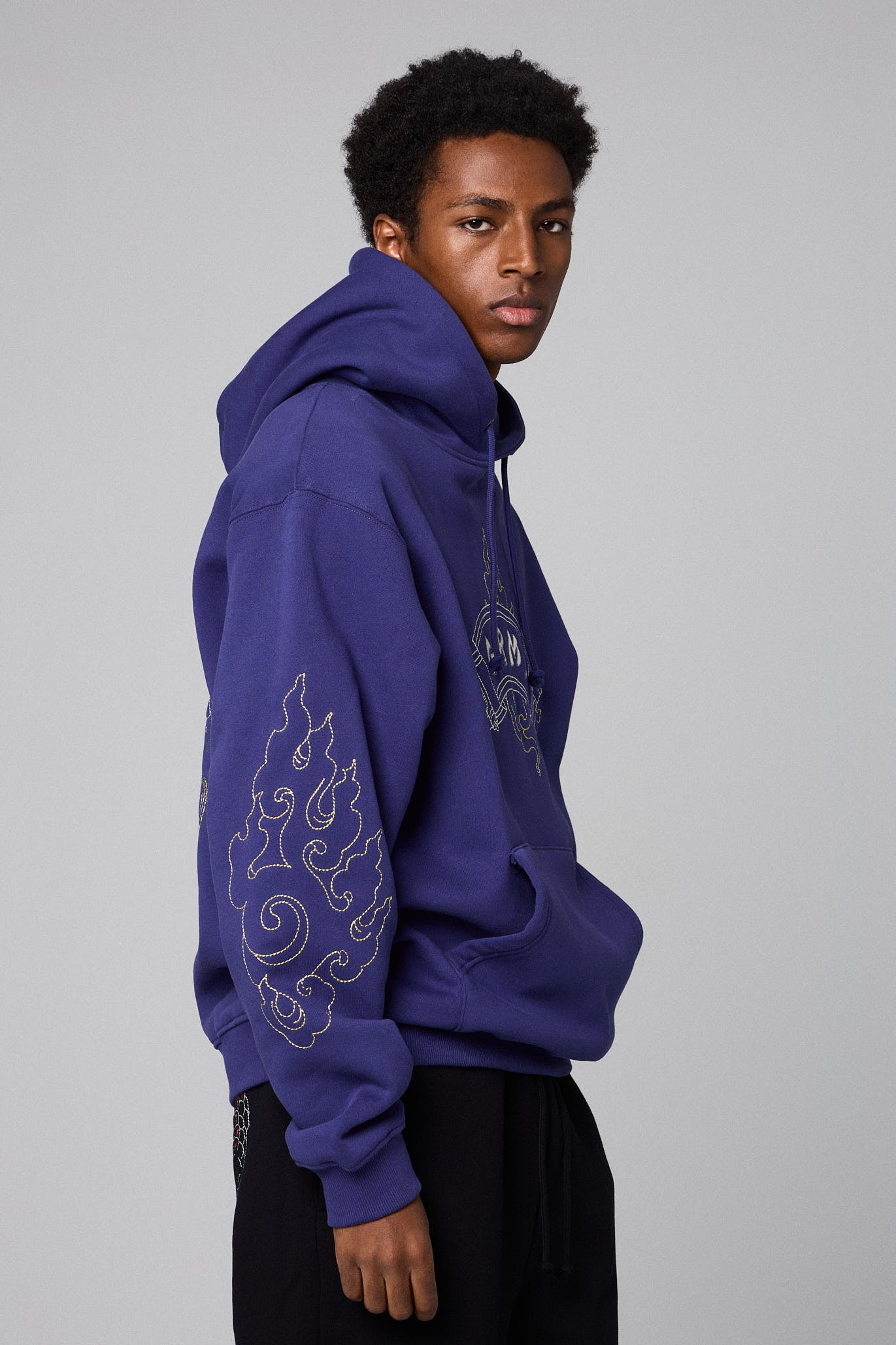SAMPANS REGULAR HOODIE BLUE