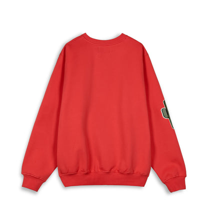 CAUSING PANIC THE CHARLESTON BLVD VINTAGE CREWNECK RED