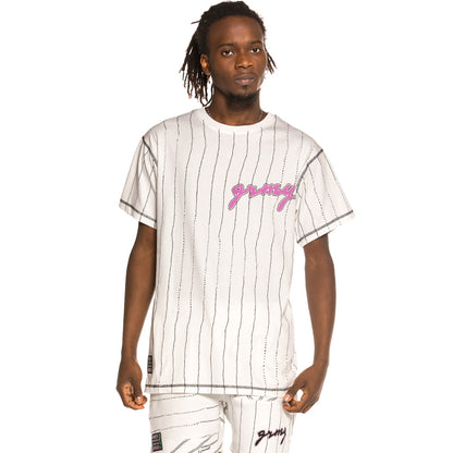 GRIMEY STRANGE FRUIT ALL OVER PRINT TEE WHITE