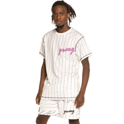 GRIMEY STRANGE FRUIT ALL OVER PRINT TEE WHITE