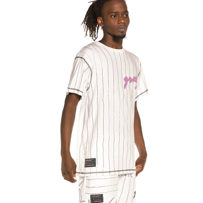 GRIMEY STRANGE FRUIT ALL OVER PRINT TEE WHITE