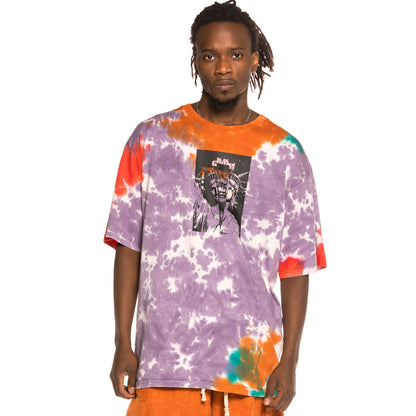 GRIMEY LIVEUTION MAGIC 4 RESISTANCE TIE DYE TEE TIE DYE