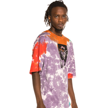 GRIMEY LIVEUTION MAGIC 4 RESISTANCE TIE DYE TEE TIE DYE