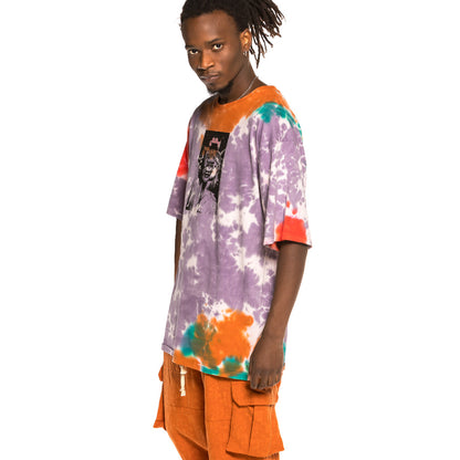 GRIMEY LIVEUTION MAGIC 4 RESISTANCE TIE DYE TEE TIE DYE