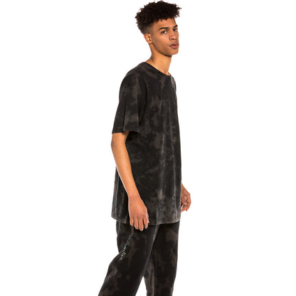 GRIMEY DAY DREAMER BLEACHED TEE BLEACHED BLACK