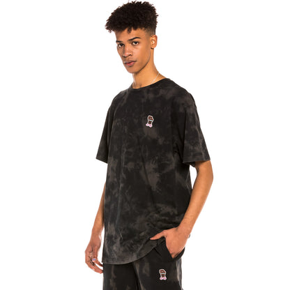 GRIMEY DAY DREAMER BLEACHED TEE BLEACHED BLACK