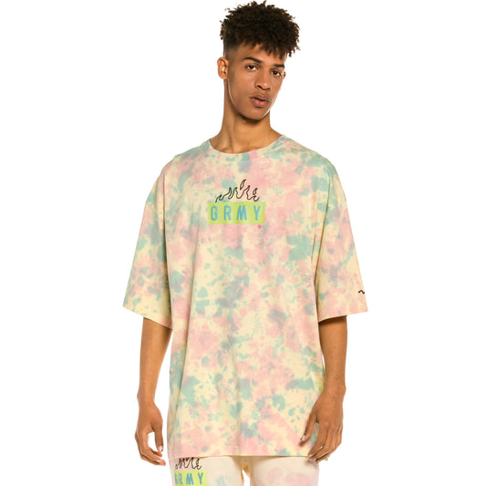 GRIMEY TRESPASS TIE&DYE OVERSIZED TEE TIE&DYE