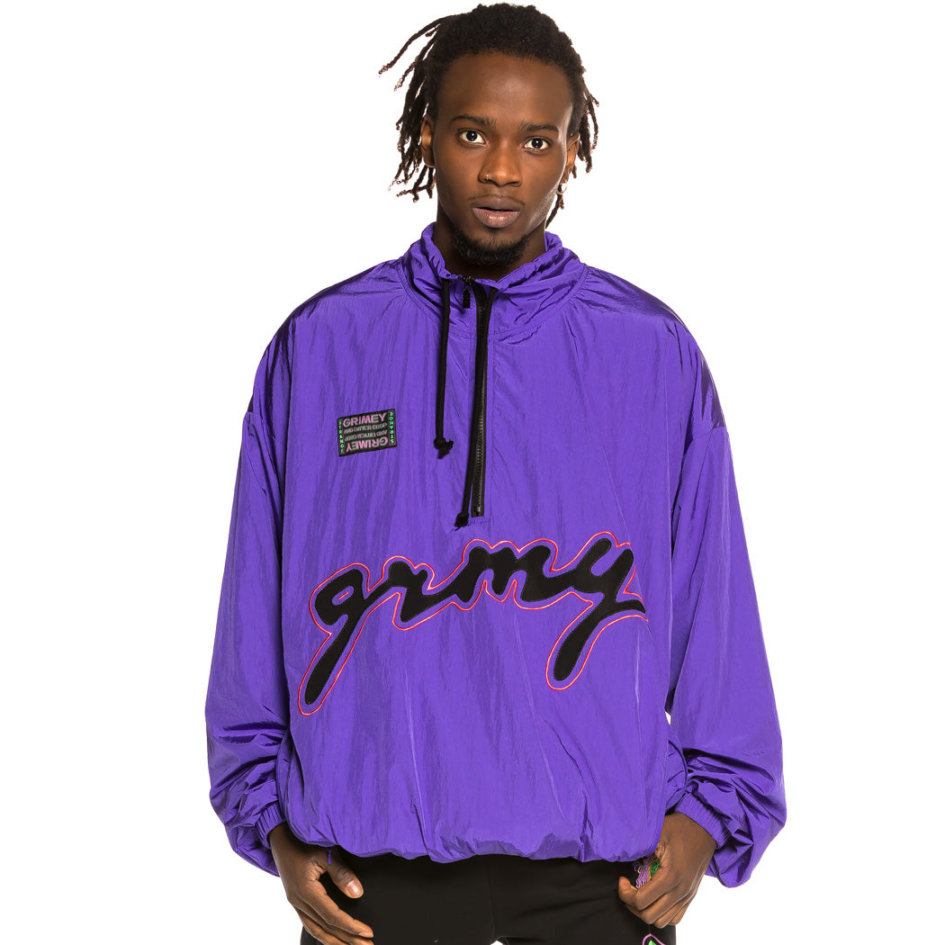 GRIMEY STRANGE FRUIT RAINCOAT PURPLE