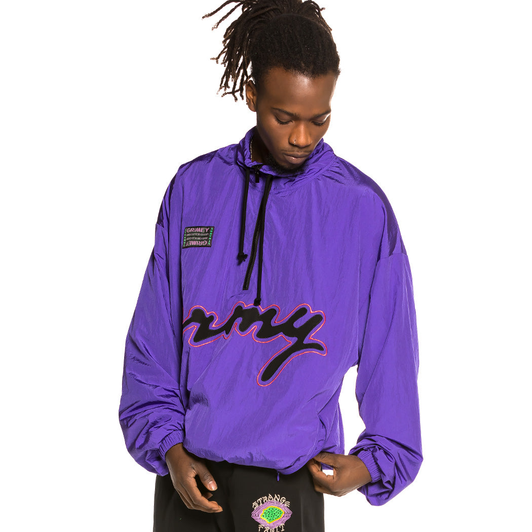 GRIMEY STRANGE FRUIT RAINCOAT PURPLE