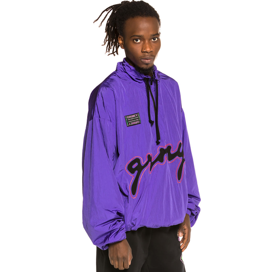 GRIMEY STRANGE FRUIT RAINCOAT PURPLE