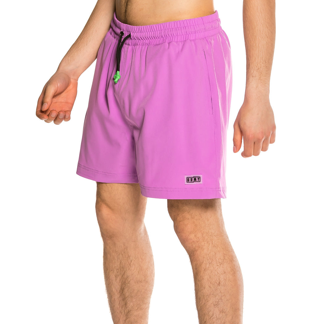 GRIMEY FRENZY SWIMMING SHORT PURPLE