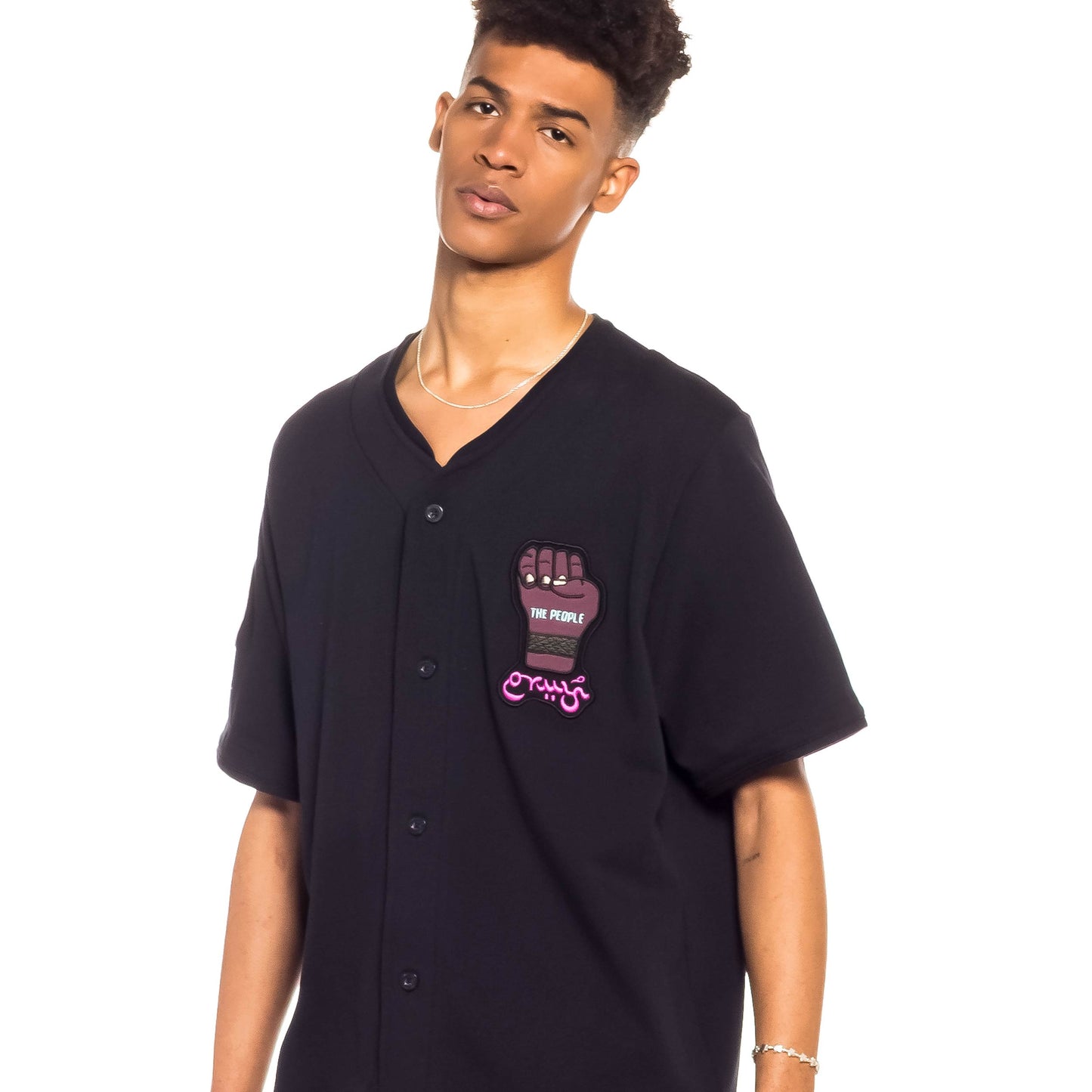 GRIMEY GRIMEY DAY DREAMER BASEBALL JERSEY BLACK