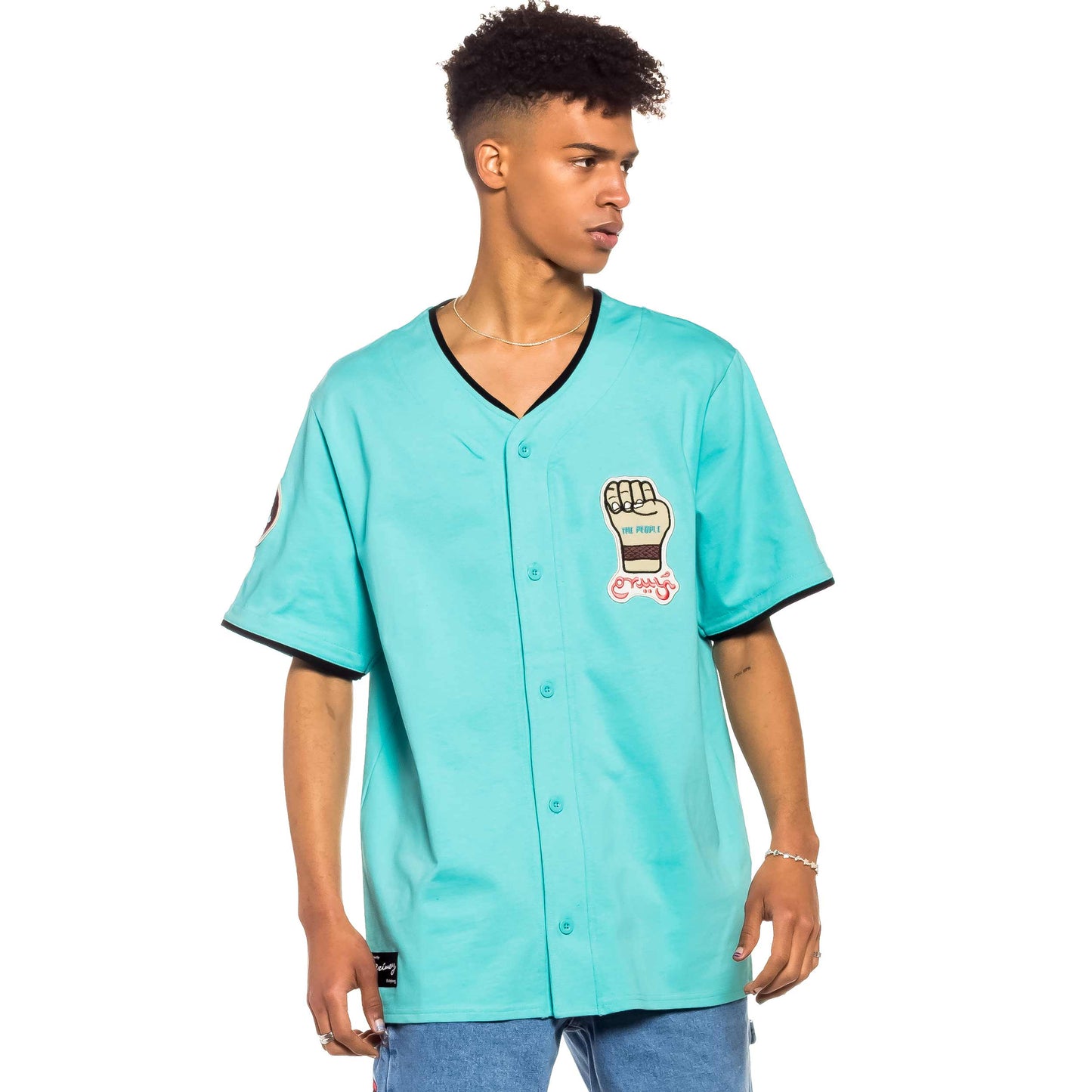 GRIMEY GRIMEY DAY DREAMER BASEBALL JERSEY BLUE