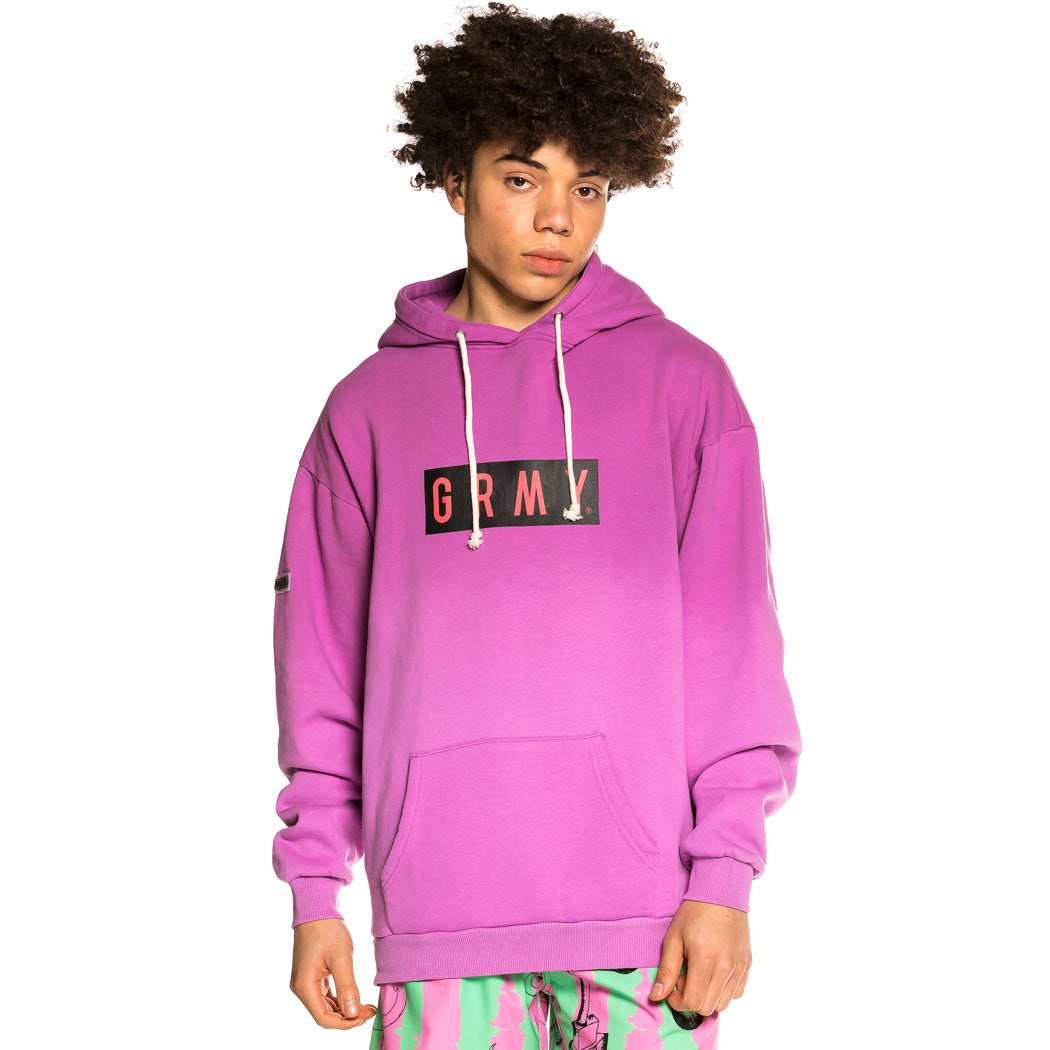 GRIMEY FRENZY GRADIENT HOODIE PURPLE