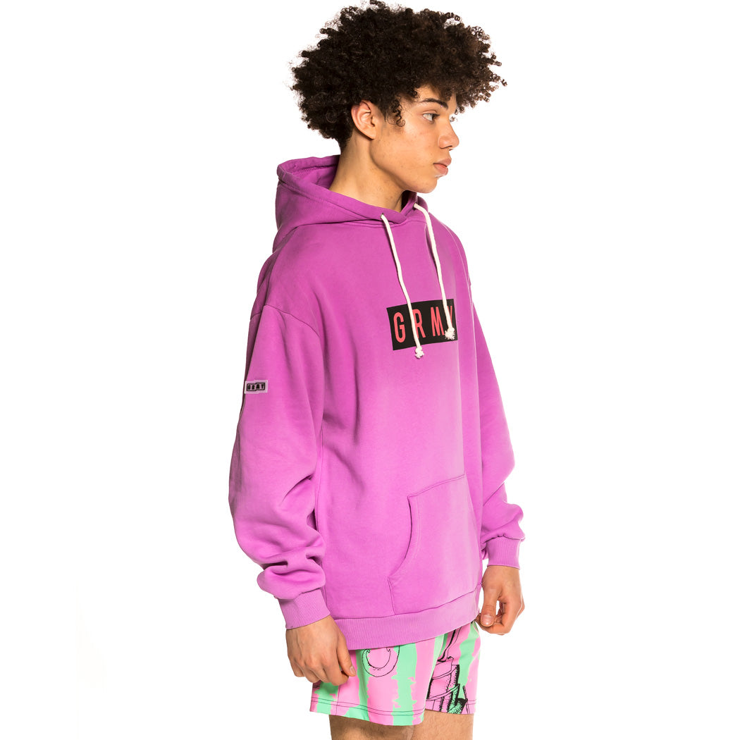 GRIMEY FRENZY GRADIENT HOODIE PURPLE