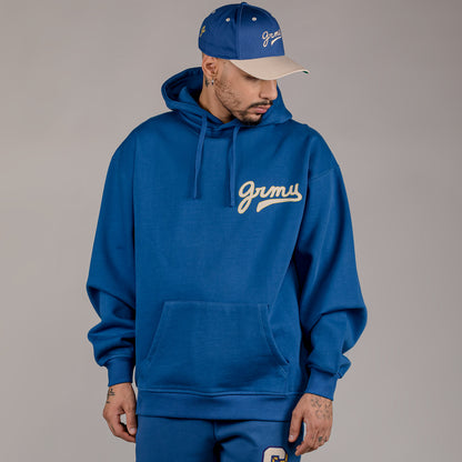 GRIMEY HIVE HEAVYWEIGHT HOODIE BLUE