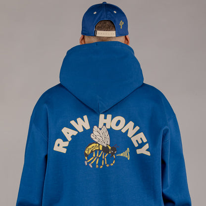 GRIMEY HIVE HEAVYWEIGHT HOODIE BLUE