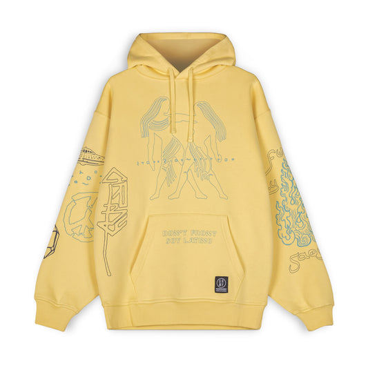 GRIMEY LOST BOYS HOODIE YELLOW