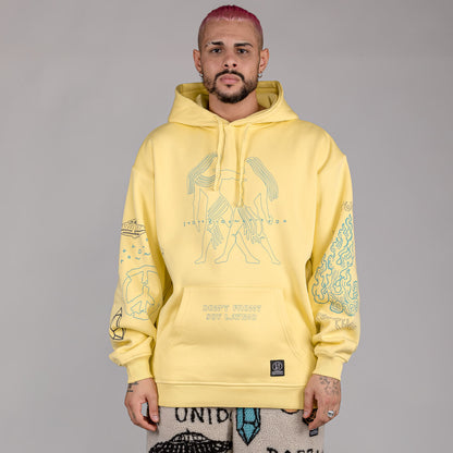 GRIMEY LOST BOYS HOODIE YELLOW