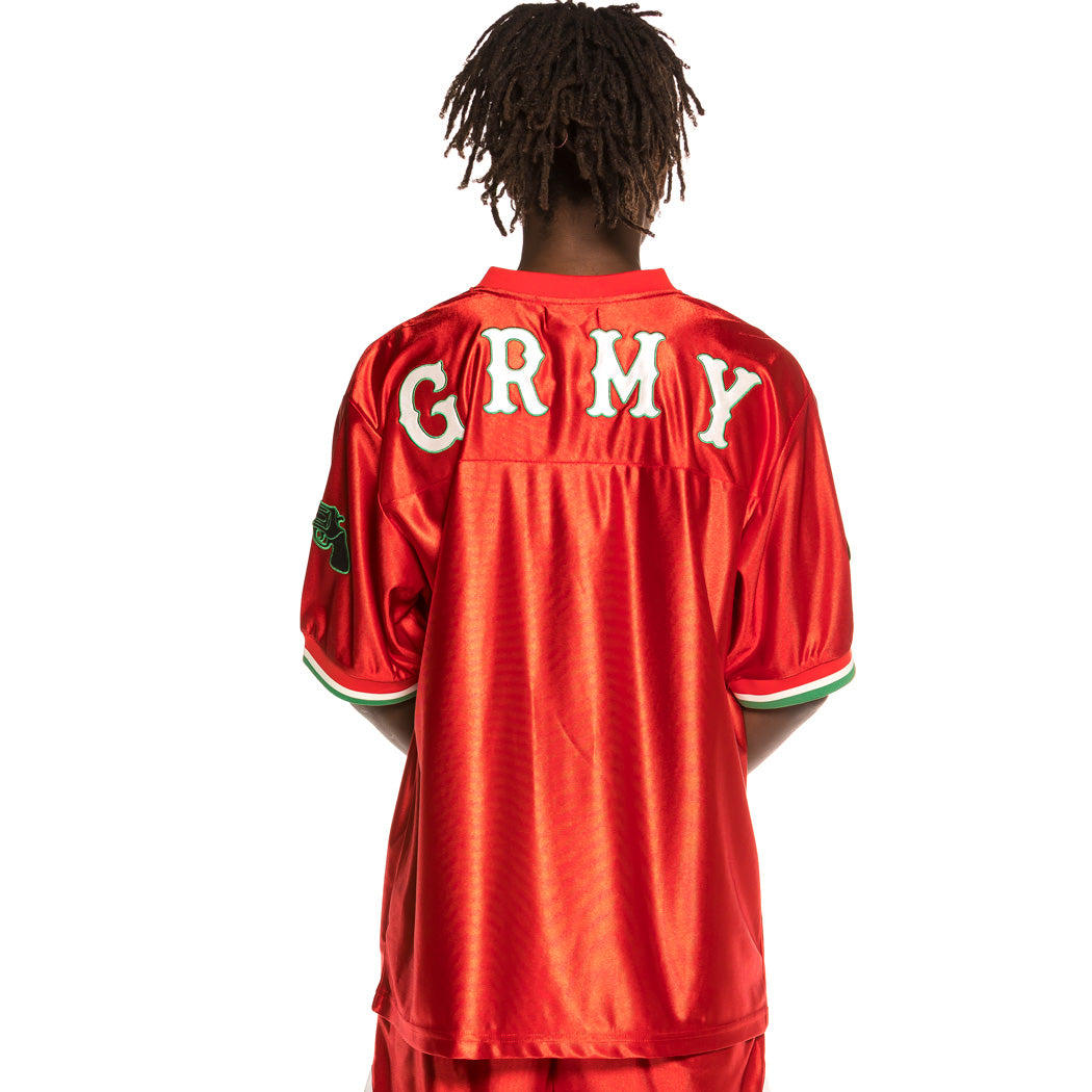 GRIMEY THE LOOT FOOTBALL JERSEY RED