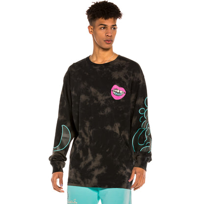 GRIMEY DAY DREAMER LONG SLEEVE TEE WHITE