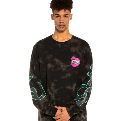GRIMEY DAY DREAMER LONG SLEEVE TEE WHITE
