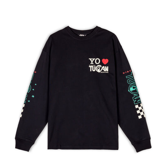 GRIMEY PASION GAMBERRA (GP X GRMY) LONG SLEEVE TEE BLACK