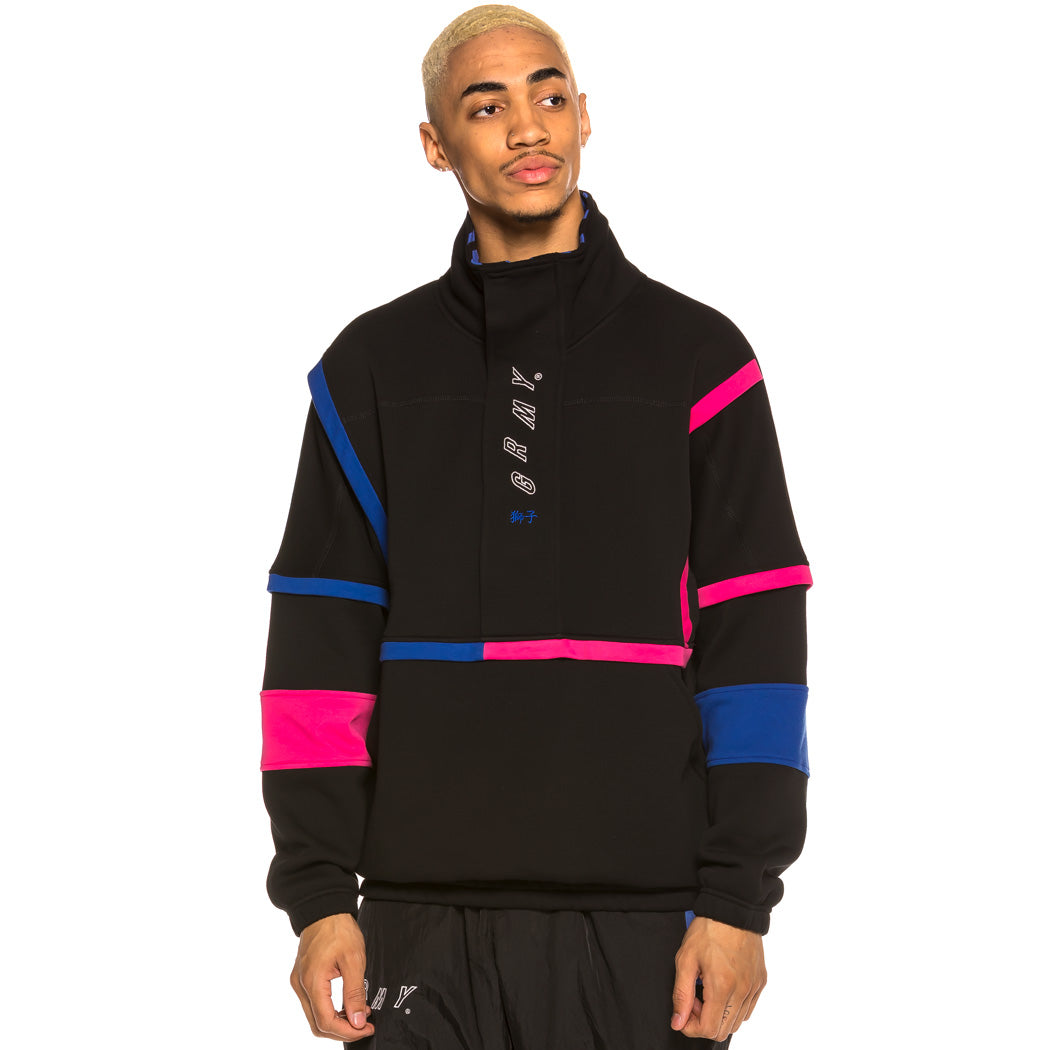 GRIMEY DULCE HIGH NECK SWEAT BLACK