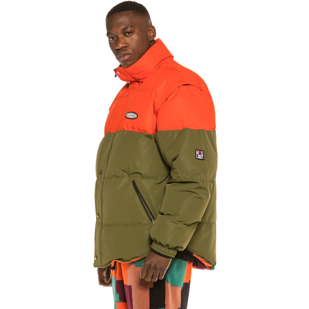 GRIMEY DULCE REVERSIBLE PUFFY JACKET ORG