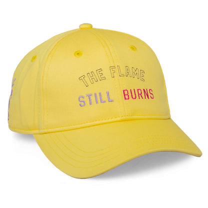 GRIMEY YOGA FIRE CURVED VISOR CAP YELLOW