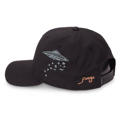 GRIMEY LOST BOYS CURVED VISOR SNAPBACK CAP BLACK