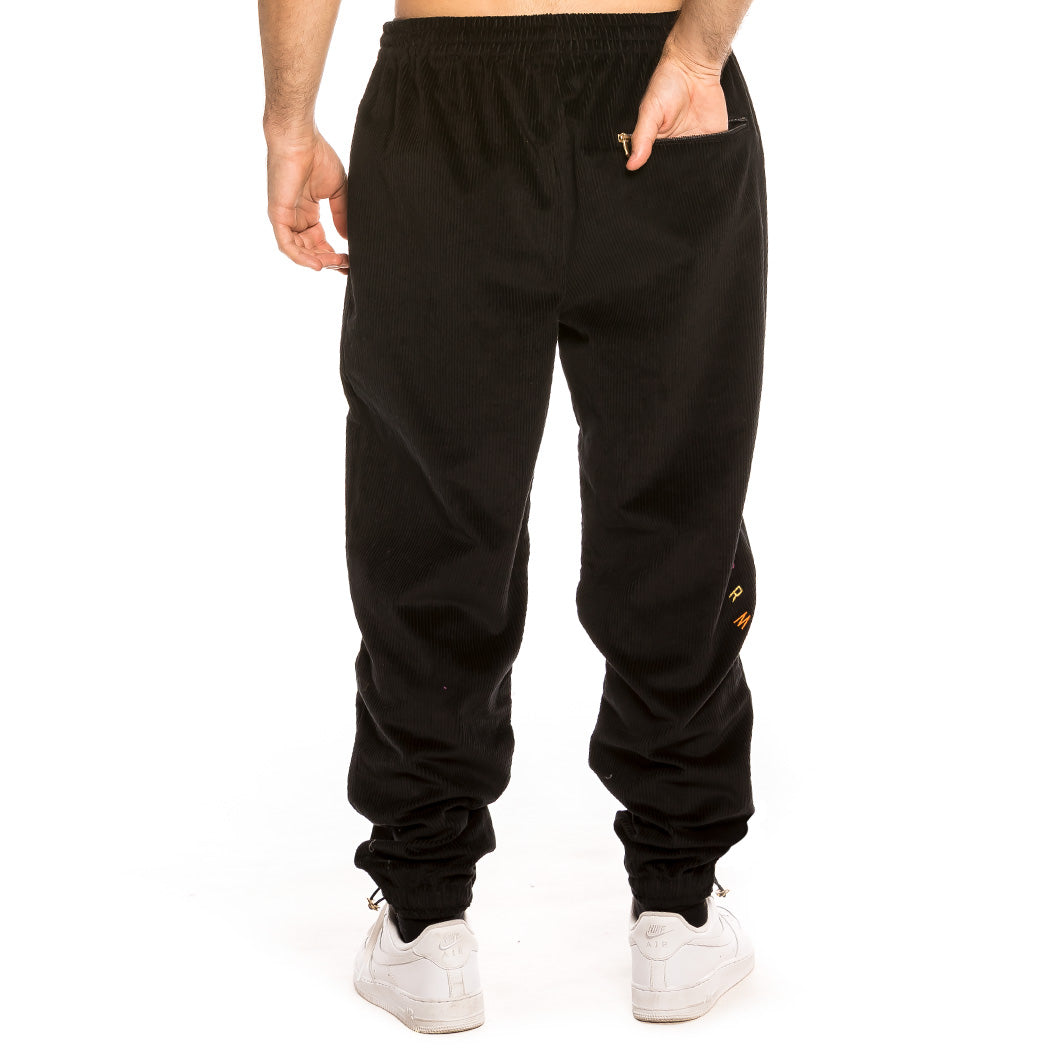 GRIMEY NITE MARAUDER CORDUROY TRACK PANTS BLK – Grimey Store