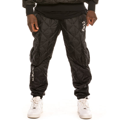 GRIMEY YOGA FIRE PADDED  PANTS BLK