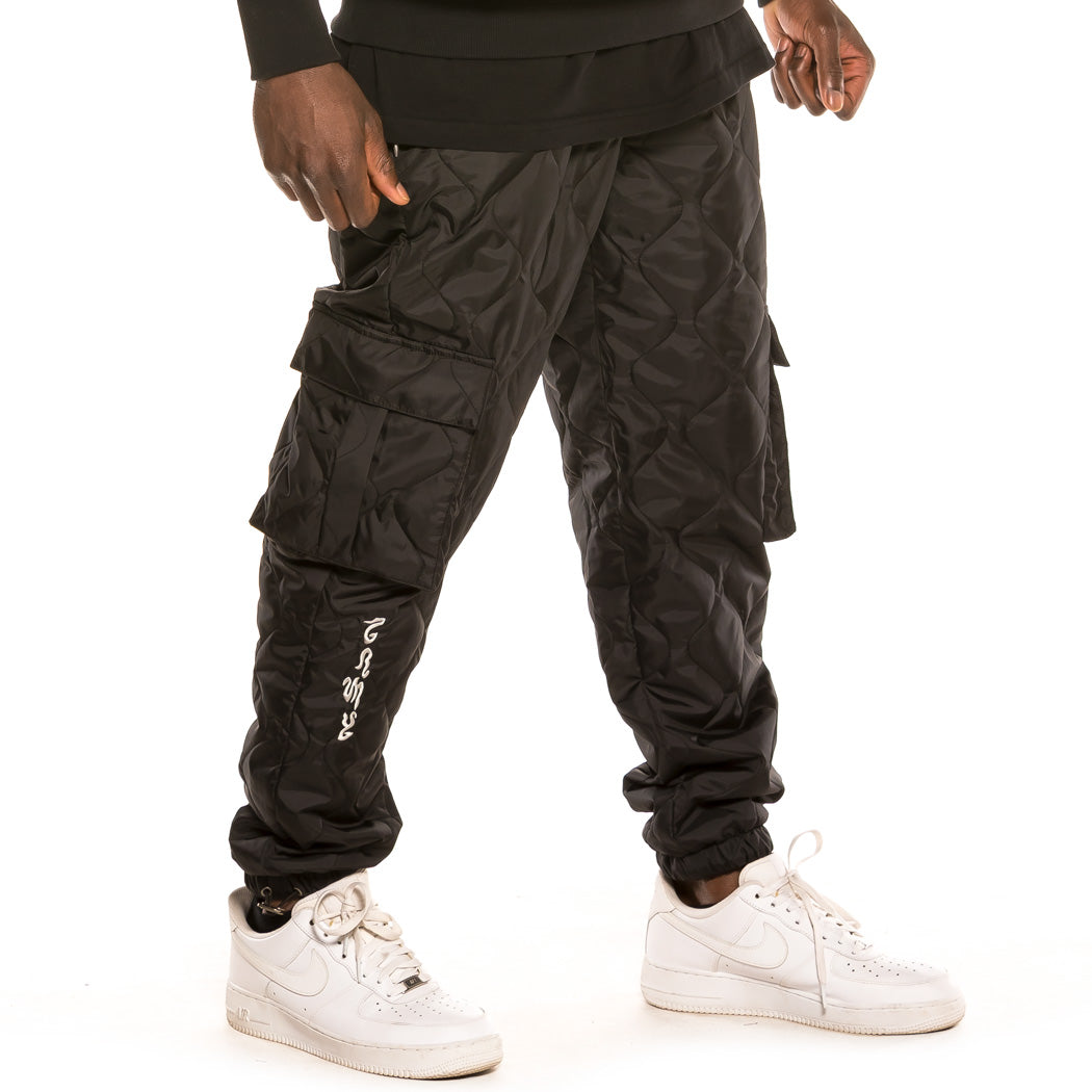 GRIMEY YOGA FIRE PADDED  PANTS BLK