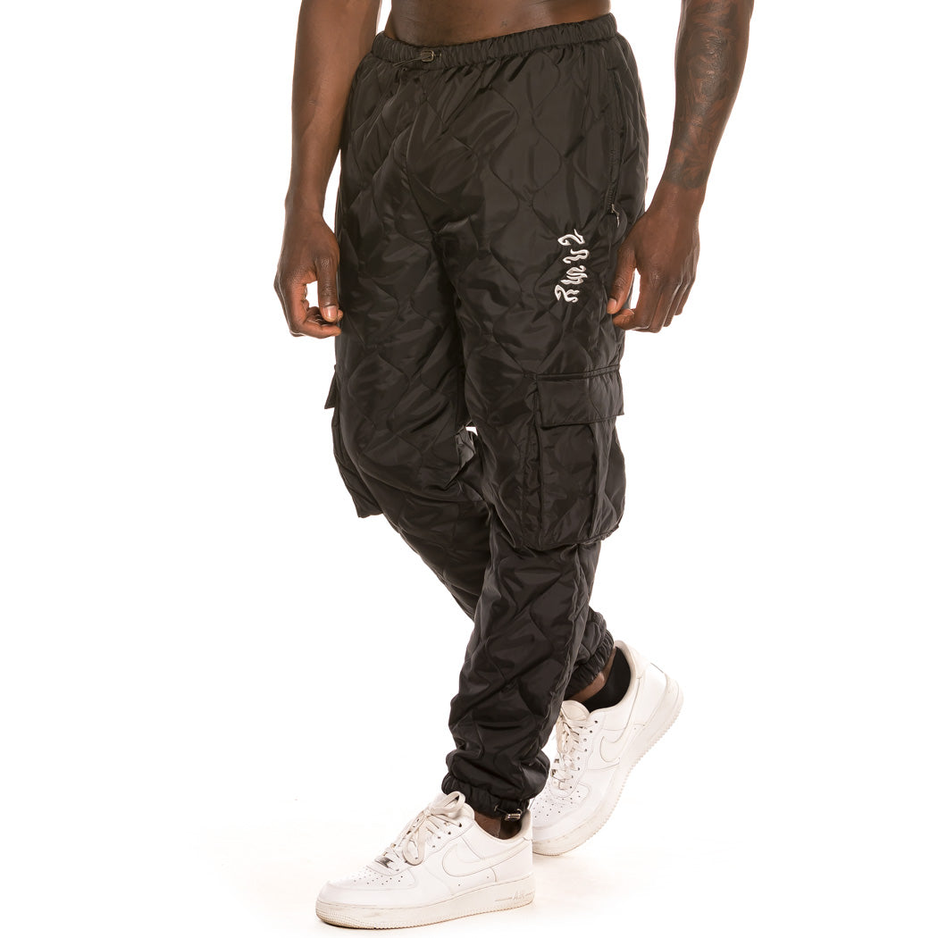 GRIMEY YOGA FIRE PADDED  PANTS BLK