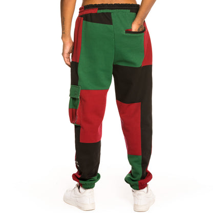 GRIMEY SINGGANG JUNCTION ALL OVER PRINT SWEATPANTS RED