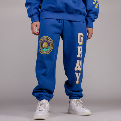 GRIMEY HIVE HEAVYWEIGHT SWEATPANTS BLUE