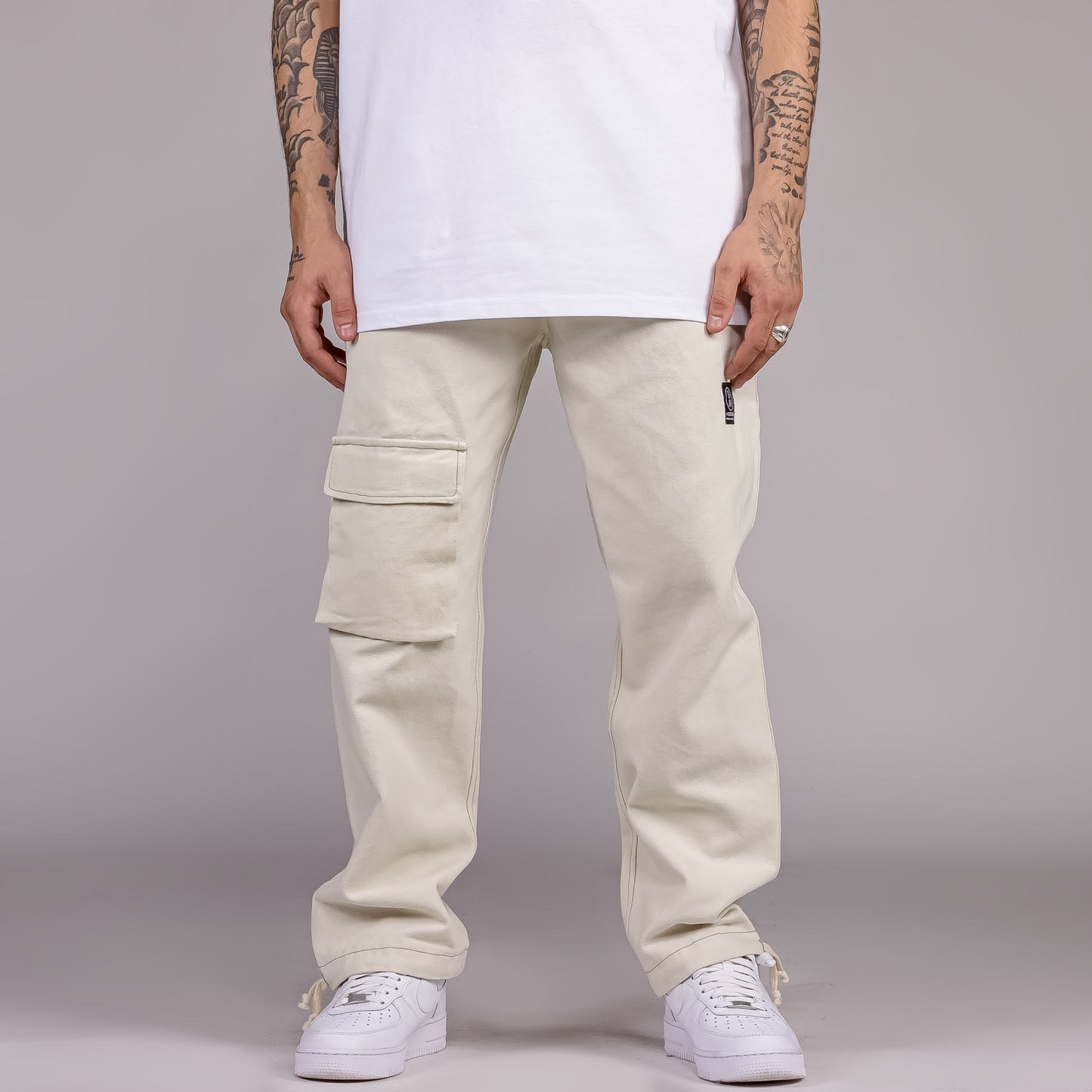 GRIMEY SNOW FOX CANVAS PANTS CAMEL