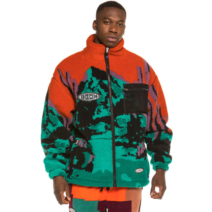 GRIMEY DULCE SHERPA JACKET ORG