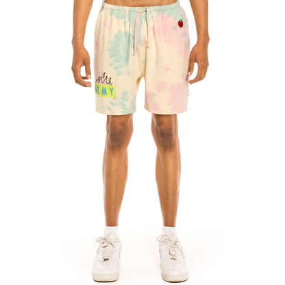 GRIMEY TRESPASS TIE&DYE SWEATSHORTS TIE&DYE