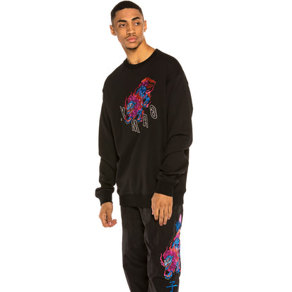 GRIMEY URMAH DOJO CREWNECK BLACK