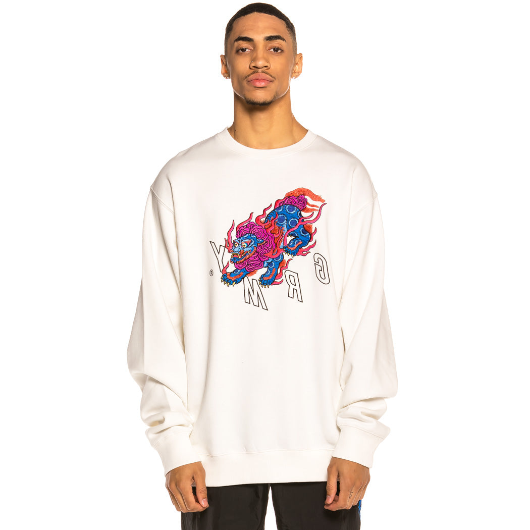 GRIMEY URMAH DOJO CREWNECK WHITE