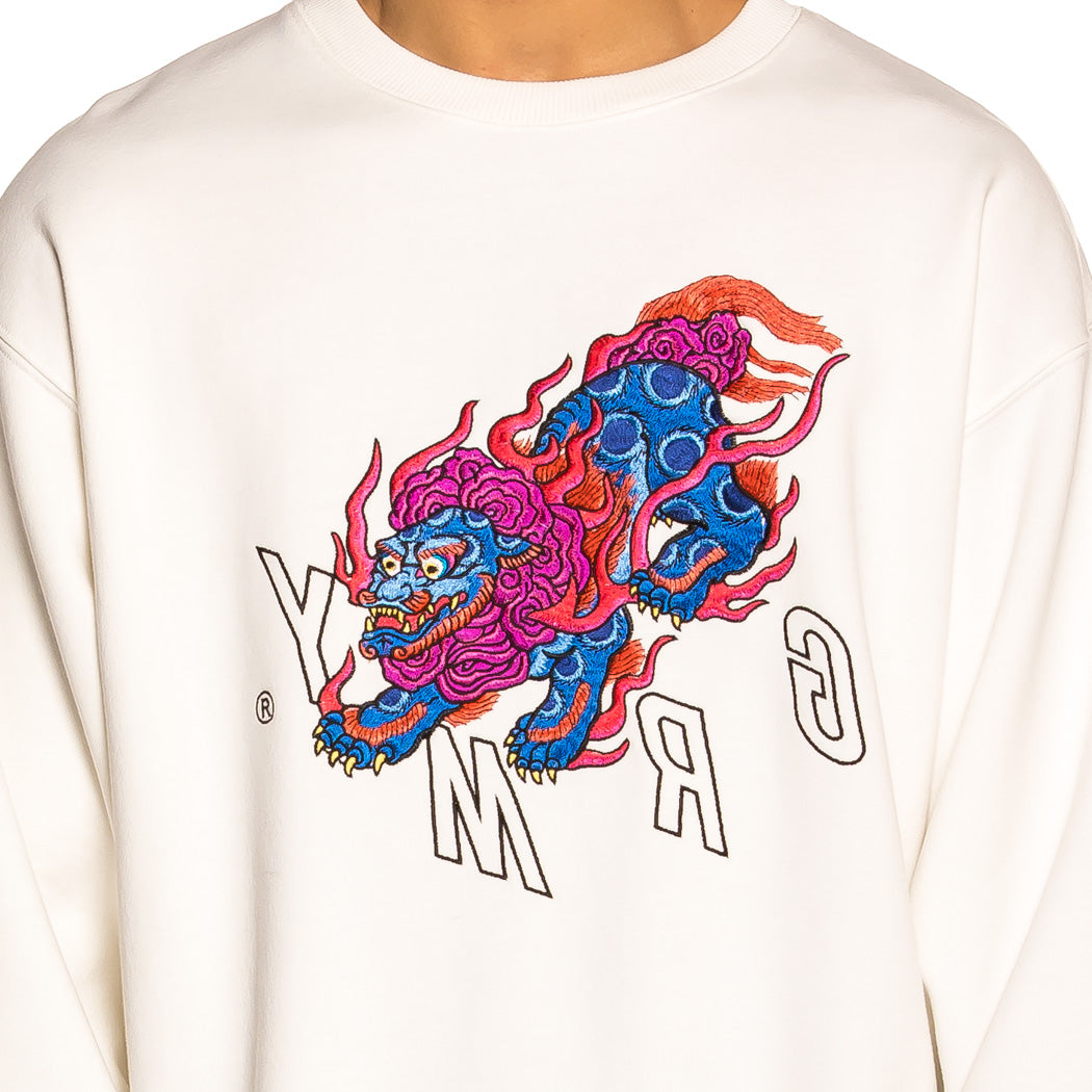 GRIMEY URMAH DOJO CREWNECK WHITE