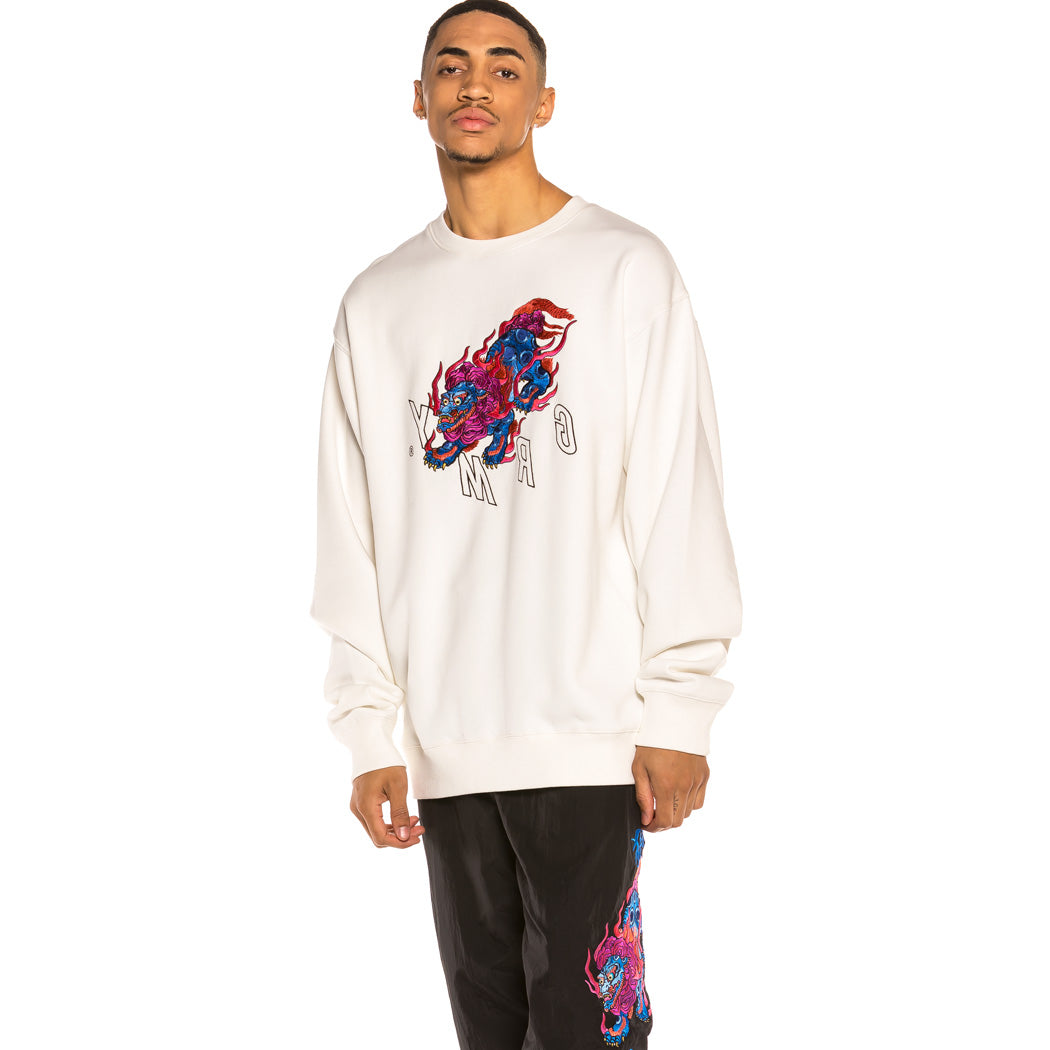 GRIMEY URMAH DOJO CREWNECK WHITE