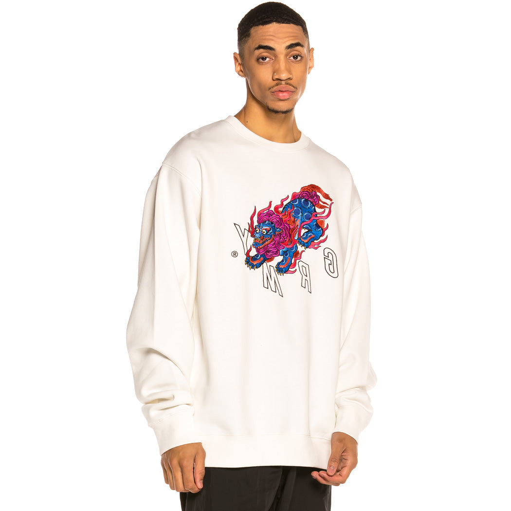 GRIMEY URMAH DOJO CREWNECK WHITE