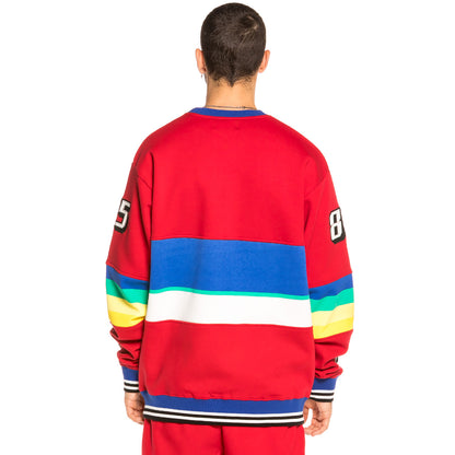 GRIMEY ARCH RIVAL CREWNECK RED