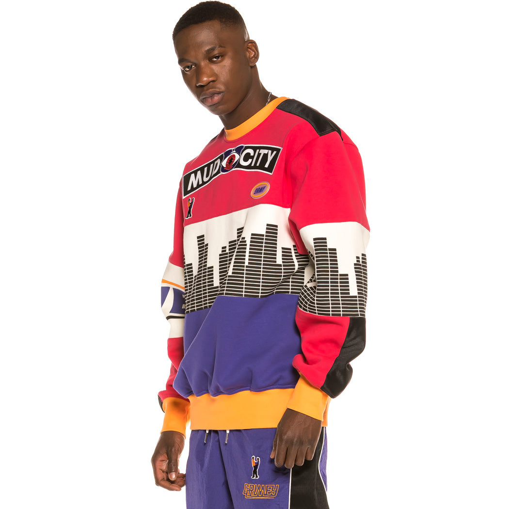 GRIMEY UBIQUITY CREWNECK RED