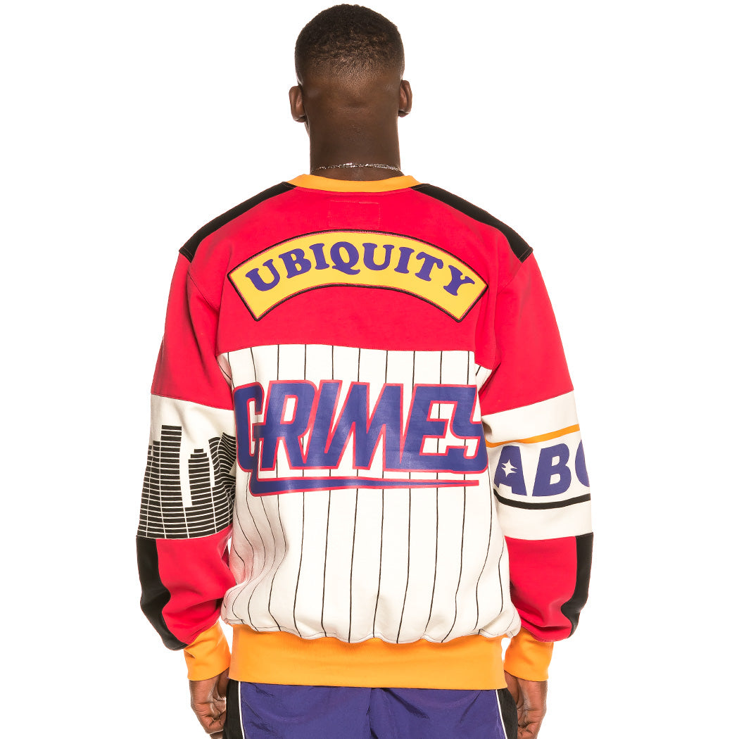 GRIMEY UBIQUITY CREWNECK RED