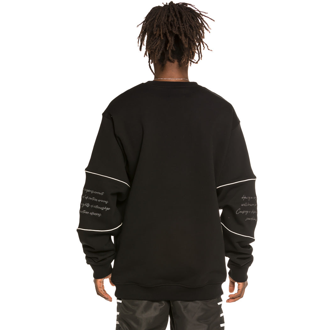 GRMY X GZUZ CREWNECK BLACK